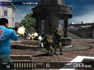 Time Crisis 2, la máquina en la que más dinero habré gastado con diferencia, fue lanzado años después para PS2. Si, me hicieron padre.